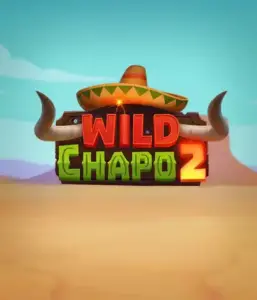 Embark on the lively Mexican desert with Wild Chapo 2 slot by Relax Gaming, showcasing a whimsical bull wearing a sombrero set against a serene desert backdrop. This graphic portrays the excitement and culture of the game, ideal for those who love culturally inspired slots, delivering a captivating adventure.